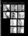 Christmas street scenes (10 Negatives) December undated, 1959 [Sleeve 90, Folder d, Box 19]
